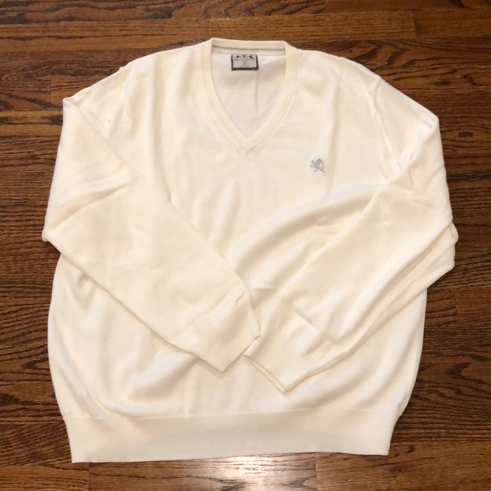 Express white sweater